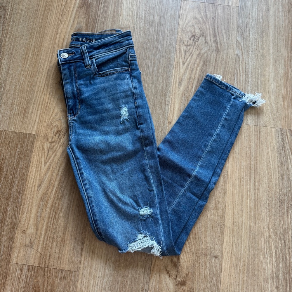 American Eagle super high rise jegging